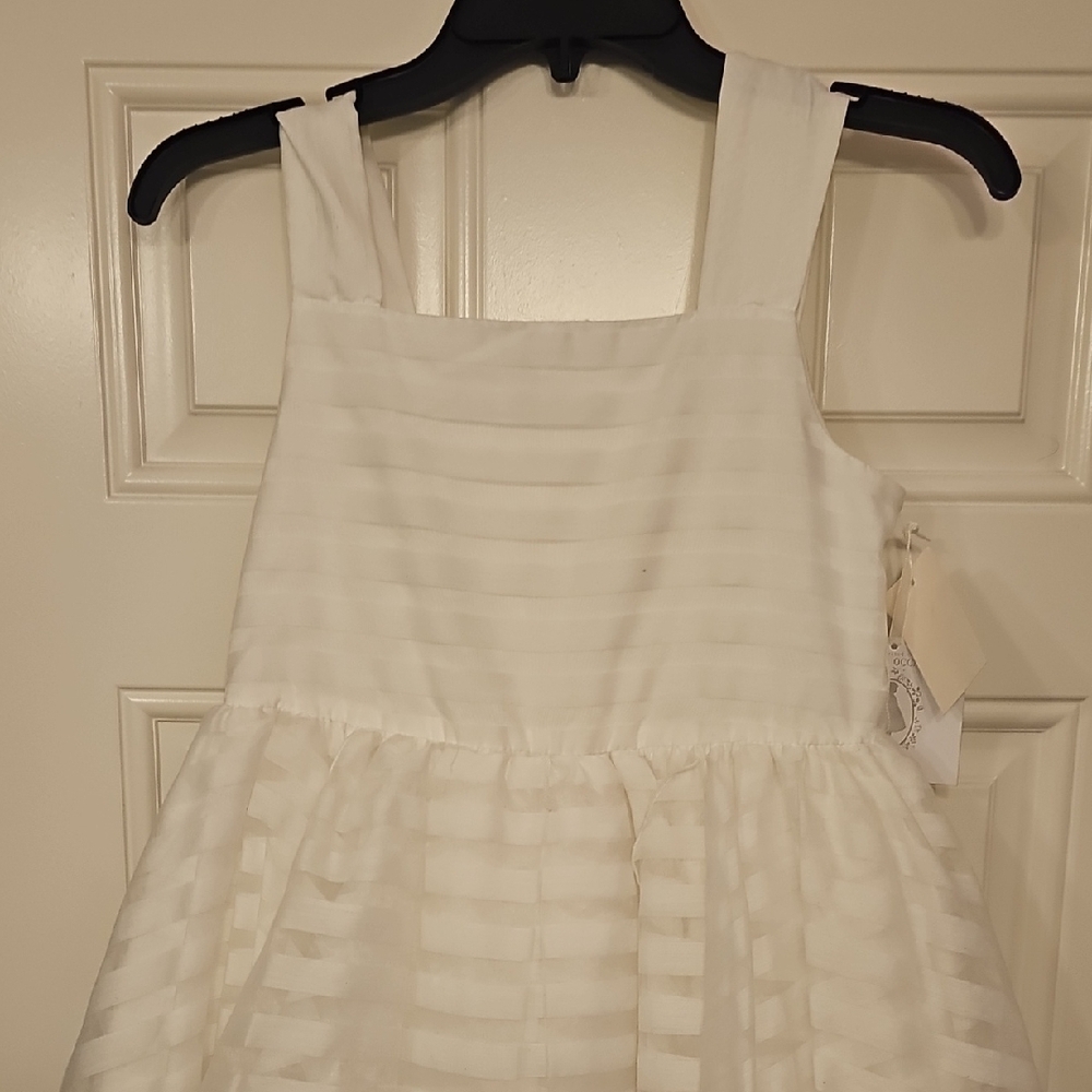 Elegant White Kids Dress